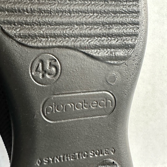 FLY FLOT black mesh Italian Clogs size EU 45 US 12 - Picture 5 of 6